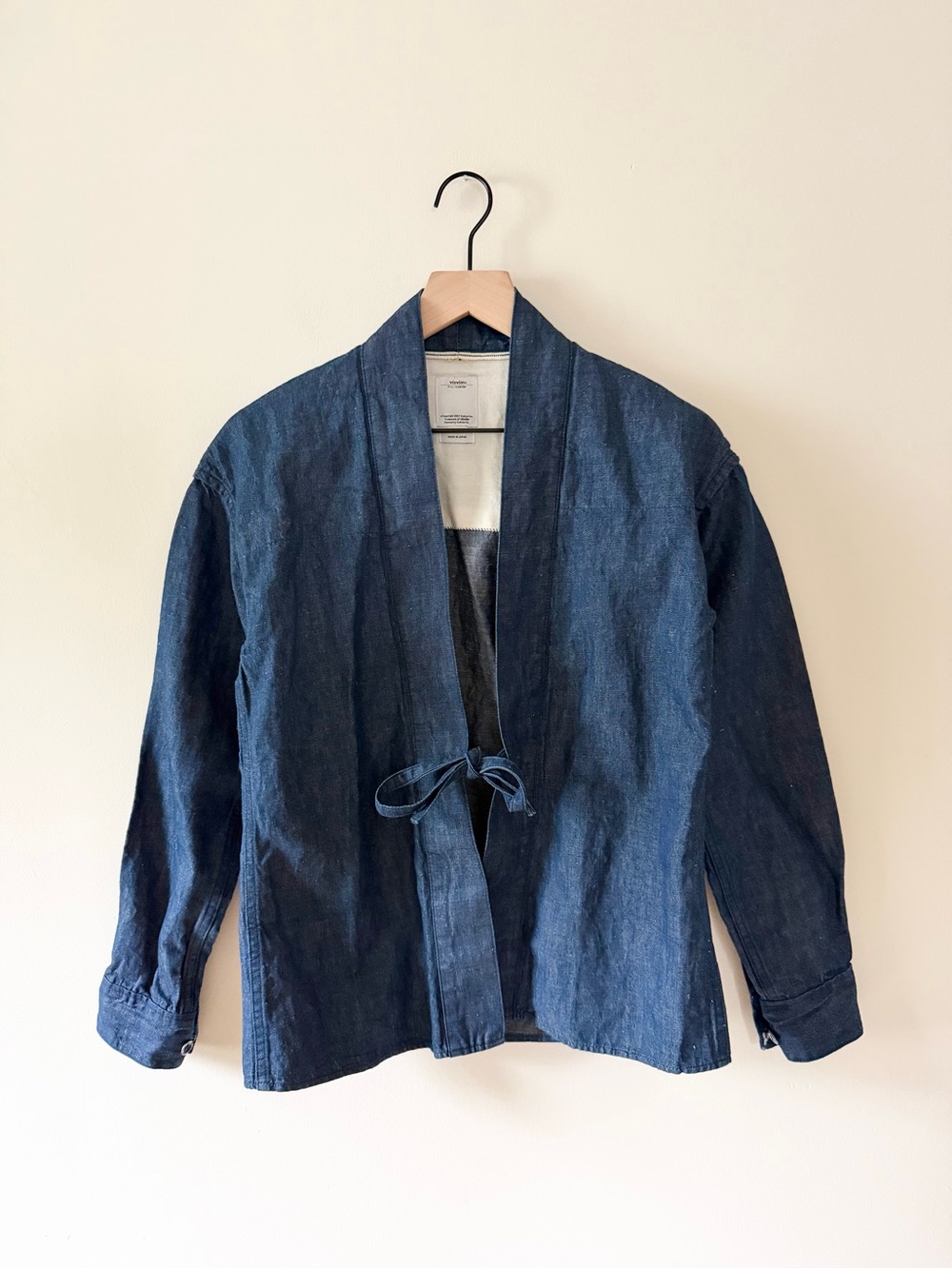 lhamo tie front shirt